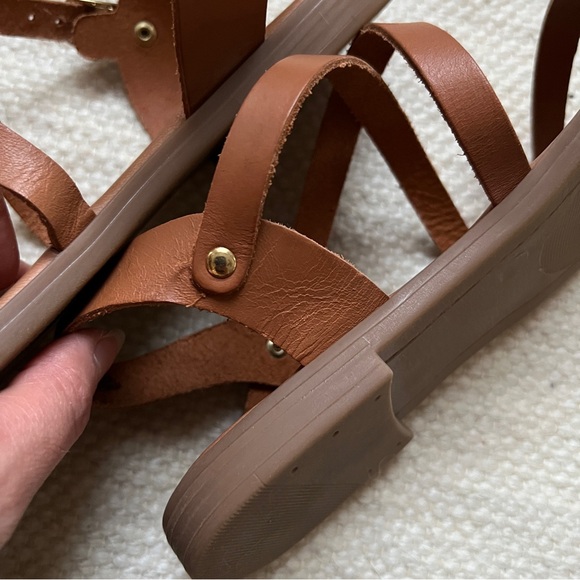Seychelles Strappy Flat Sandals Size 7 - Picture 9 of 9